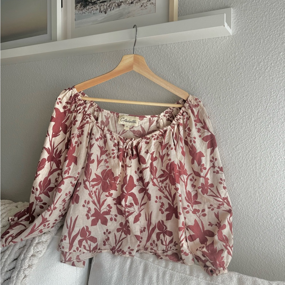 CLEOBELLA Floral Boho Blouse Size Small | Rare Style